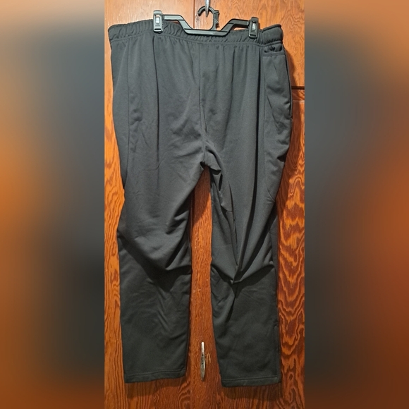 Russell Black Athletic Sweatpants Men's Pants With Zipper Leg - Picture 7 of 7